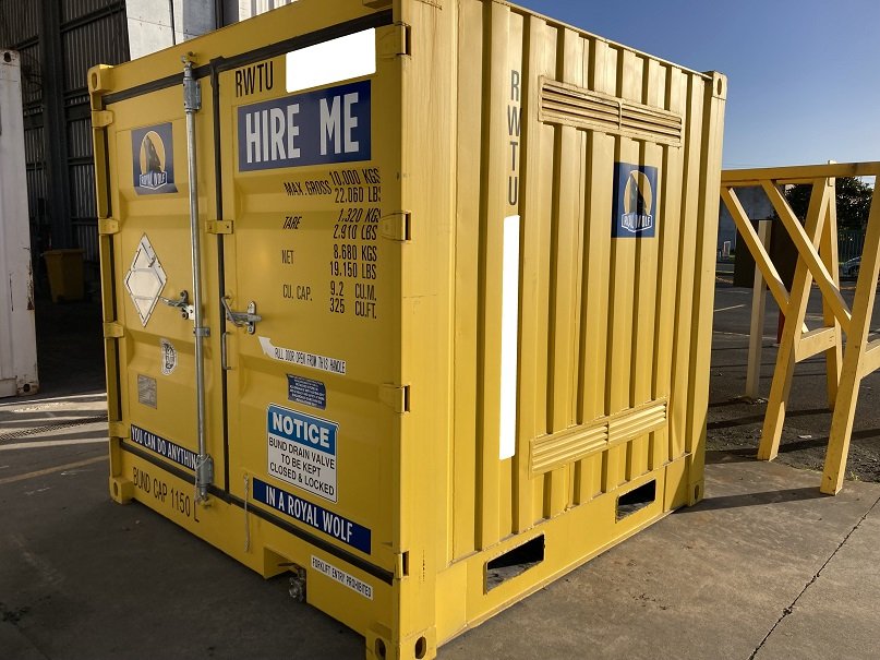 8ft Dangerous Goods Container - Auckland (multiple units available)